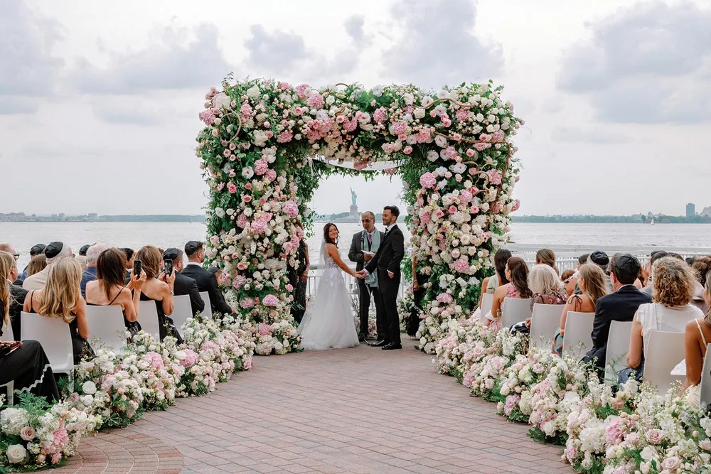 Wedding photograph by Steve Steinhardt