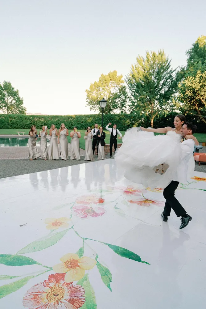 Wedding photograph by Steve Steinhardt